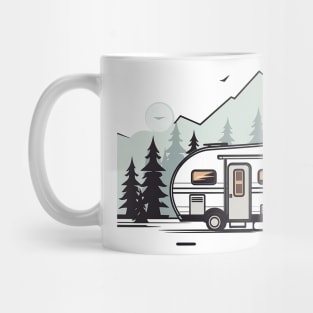 minimalist Vanlife Mug